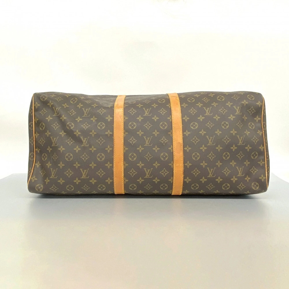 LOUIS VUITTON Brown Monogram Keepall 60 Boston Bag - Picture 3 of 13